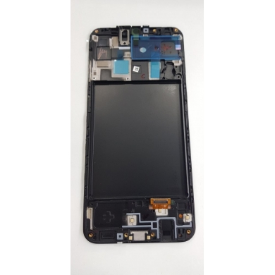 Samsung Galaxy A205 A20 Lcd Ekran Dokunmatik Komple Panel Servis Orjinal Çıtalı
